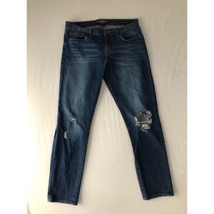 Lucky Brand Distressed Sienna Cigarette Jeans 6/28